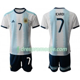 Argentina Dres ICARDI 7 Dječji Domaći Copa América 2019 Kratkih Rukava